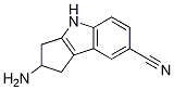 2-amino-1,2,3,4-tetrahydrocyclopenta[b]indole-7-carbonitrile CAS#: 1029691-09-5