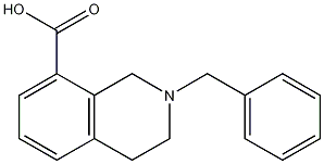 2-benzyl-1,2,3,4-tetrahydroisoquinoline-8-carboxylic acid CAS#: 1053656-29-3
