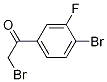 2-bromo-1-(4-bromo-3-fluorophenyl)ethanone CAS#: 1003879-02-4