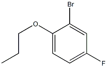 2-bromo-4-fluoro-1-propoxybenzene CAS#: 1016889-72-7