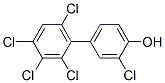 2-chloro-4-(2,3,4,6-tetrachlorophenyl)phenol CAS#: 192190-10-6
