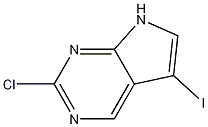 2-chloro-5-iodo-7H-pyrrolo[2,3-d]pyrimidine CAS#: 1060815-90-8