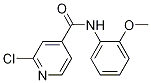 2-chloro-N-(2-methoxyphenyl)pyridine-4-carboxamide CAS#: 1019384-16-7