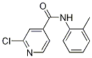 2-chloro-N-(2-methylphenyl)pyridine-4-carboxamide CAS#: 1019372-98-5