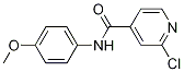 2-chloro-N-(4-methoxyphenyl)pyridine-4-carboxamide CAS#: 1019371-98-2