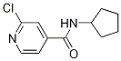 2-chloro-N-cyclopentylpyridine-4-carboxamide CAS#: 1019372-18-9