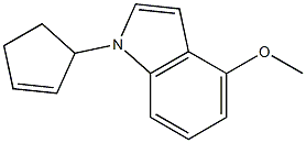 2-cyclopentenyl-4-Methoxy-1H-indole CAS#: 1028386-71-1