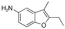 2-ethyl-3-methyl-1-benzofuran-5-amine CAS#: 1033693-15-0