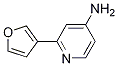 2-furan-3-ylpyridin-4-ylamine CAS#: 1020540-67-3
