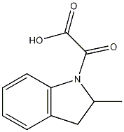 (2-methyl-2,3-dihydro-1H-indol-1-yl)(oxo)acetic acid CAS#: 1018295-36-7