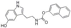 2-naphthalenyl [2-(5-hydroxy-1H-indol-3-yl)ethyl]carbamate CAS#: 1002101-05-4