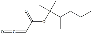 2-propenonic acid,2-Methyl(-,1,1-diMethylpentyl) ester CAS#: 1004549-78-3