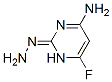 2(1H)-Pyrimidinone, 4-amino-6-fluoro-, hydrazone (9CI) CAS#: 188987-87-3