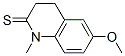 2(1H)-Quinolinethione,  3,4-dihydro-6-methoxy-1-methyl- CAS#: 187679-81-8