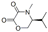 2,3-Morpholinedione,4-methyl-5-(1-methylethyl)-,(S)-(9CI) CAS#: 181205-63-0