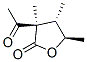 2(3H)-Furanone, 3-acetyldihydro-3,4,5-trimethyl-, (3alpha,4alpha,5beta)- (9CI) CAS#: 187976-02-9
