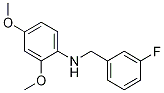 2,4-DiMethoxy-N-(3-fluorobenzyl)aniline, 97% CAS#: 1021092-55-6