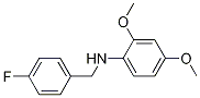2,4-DiMethoxy-N-(4-fluorobenzyl)aniline, 97% CAS#: 1019594-96-7