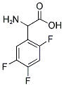 2,4,5-TRIFLUORO-DL-PHENYLGLYCINE CAS#: 1043500-64-6