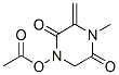 2,5-Piperazinedione,1-acetyl-4-methyl-3-methylene-(9CI) CAS#: 182067-87-4