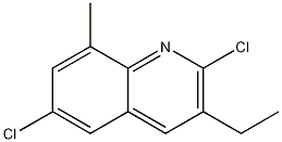 2,6-DICHLORO-3-ETHYL-8-METHYLQUINOLINE CAS#: 1031927-98-6