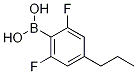 2,6-Difluoro-4-propylphenylboronic acid CAS#: 1010110-74-3