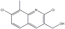 2,7-DICHLORO-8-METHYLQUINOLINE-3-METHANOL CAS#: 1017403-83-6