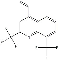 2,8-BIS(TRIFLUOROMETHYL)-4-VINYLQUINOLINE CAS#: 1031928-53-6