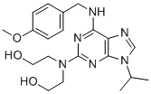 2(BIS-(HYDROXYETHYL)AMINO)-6-(4-METHOXYBENZYLAMINO)-9-ISOPROPYL-PURINE CAS#: 199986-75-9