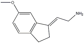 (2E)-2-(2,3-Dihydro-6-methoxy-1H-inden-1-ylidene)ethanamine CAS#: 178676-73-8