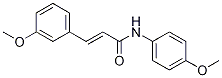 (2E)-3-(3-Methoxyphenyl)-N-(4-methoxyphenyl)-2-propenamide CAS#: 1002202-35-8
