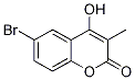 2H-1-Benzopyran-2-one, 6-broMo-4-hydroxy-3-Methyl- CAS#: 189873-70-9