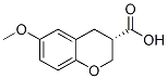 2H-1-Benzopyran-3-carboxylic acid, 3,4-dihydro-6-Methoxy-, (3S)- CAS#: 182570-28-1