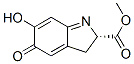 2H-Indole-2-carboxylic acid, 3,5-dihydro-6-hydroxy-5-oxo-, methyl ester, (S)- (9CI) CAS#: 195059-10-0
