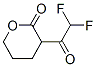 2H-Pyran-2-one, 3-(difluoroacetyl)tetrahydro-, (+)- (9CI) CAS#: 183279-72-3