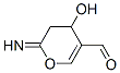 2H-Pyran-5-carboxaldehyde, 3,4-dihydro-4-hydroxy-2-imino- (9CI) CAS#: 198714-78-2