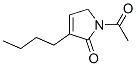 2H-Pyrrol-2-one, 1-acetyl-3-butyl-1,5-dihydro- CAS#: 180971-97-5