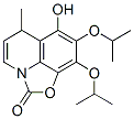 2H,6H-Oxazolo[5,4,3-ij]quinolin-2-one,  7-hydroxy-6-methyl-8,9-bis(1-methylethoxy)- CAS#: 188824-76-2
