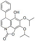 2H,6H-Oxazolo[5,4,3-ij]quinolin-2-one,  7-hydroxy-8,9-bis(1-methylethoxy)-6-phenyl- CAS#: 188824-86-4