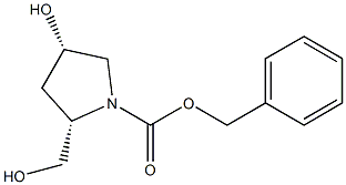 (2R,4R)-benzyl 4-hydroxy-2-(hydroxyMethyl)pyrrolidine-1-carboxylate CAS#: 1009335-39-0