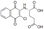 (2S)-2-[(3-chloro-1,4-dioxo-naphthalen-2-yl)amino]pentanedioic acid CAS#: 180179-63-9