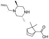 (+)-(2S, 5R)-1-ALLYL-2,5-DIMETHYLPIPERAZINE, (+)-CAMPHORIC ACID SALT CAS#: 186094-00-8
