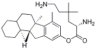 (2S)-(6aR,11aR,11bS)-4,4,6a,7,11b-pentaMethyl-2,3,4,4a,5,6,6a,11,11a,11b-decahydro-1H-benzo[a]fluoren-9-yl 2,6-diaMinohexanoate CAS#: 1000010-11-6