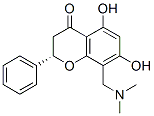 (2S)-8-(dimethylaminomethyl)-5,7-dihydroxy-2-phenyl-chroman-4-one CAS#: 183051-59-4