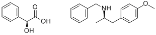 (2S)-HYDROXY(PHENYL)ACETIC ACID (2R)-N-BENZYL-1-(4-METHOXYPHENYL)PROPAN-2-AMINE (1:1) (SALT) CAS#: 188690-84-8