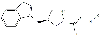 (2S,4R)-4-(benzo[b]thiophen-3-ylMethyl)pyrrolidine-2-carboxylic acid hydrochloride CAS#: 1049753-14-1