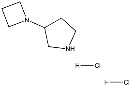 3-(1-Azetidinyl)-pyrrolidine 2HCl CAS#: 1018443-00-9