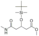 3-[(1,1-Dimethylethyl)dimethylsilyloxy]-5-(1-methylamino)-5-oxopentanoic Acid Methyl Ester CAS#: 1076199-67-1