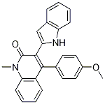 3-(1H-2-INDOLYL)-4-(4-METHOXYPHENYL)-1-METHYL-1H-2-QUINOLINONE CAS#: 1010128-58-1