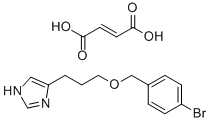 3-(1H-IMIDAZOL-4-YL)PROPYL(4-BROMOPHENYL)METHYL ETHER, MALEIC ACID CAS#: 183155-85-3